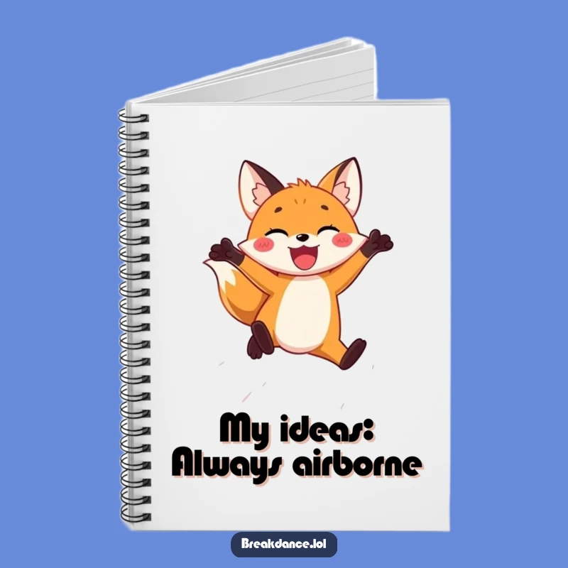 Funny Fox Notebook: Joyful Leap Pages, Perfect For Hilarious Notes!