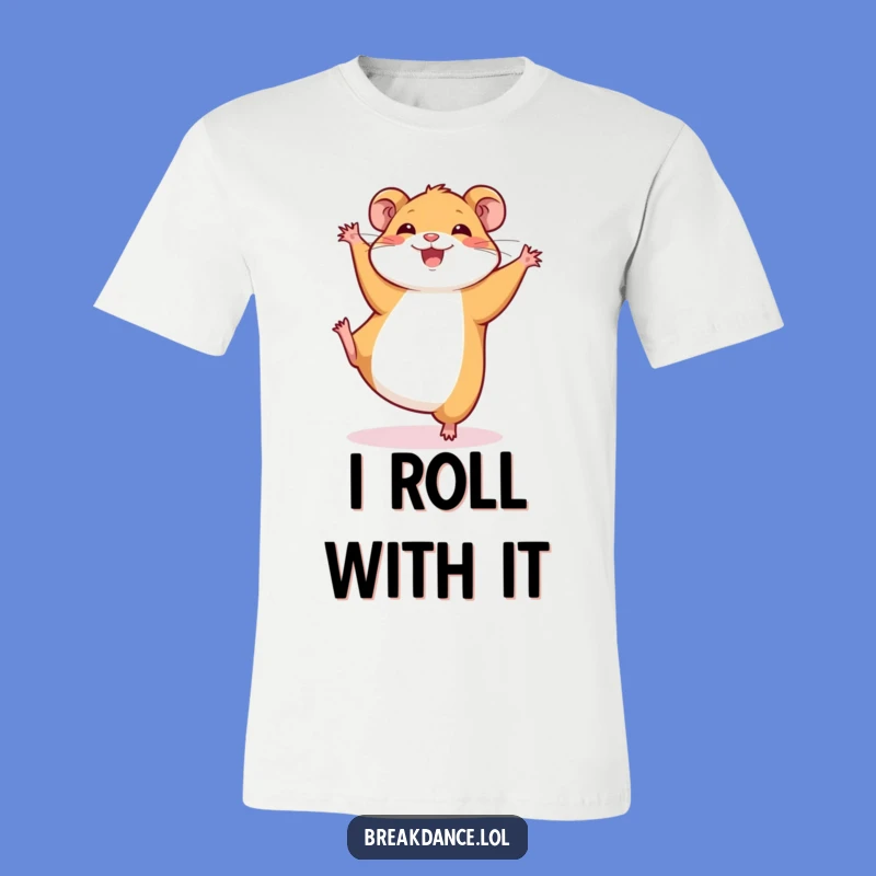 Funny Hamster Cartwheel T-Shirt: Energetic & Hilarious Pet Lover Apparel
